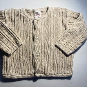 Hanna Andersson Ribbed Sweater Oatmeal